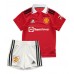 Manchester United Marcus Rashford #10 Hjemmedraktsett Barn 2022-23 Kortermet (+ korte bukser)